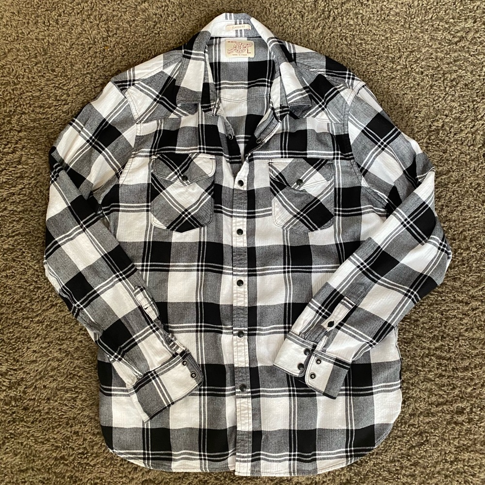 🍀Lucky Brand Flannel